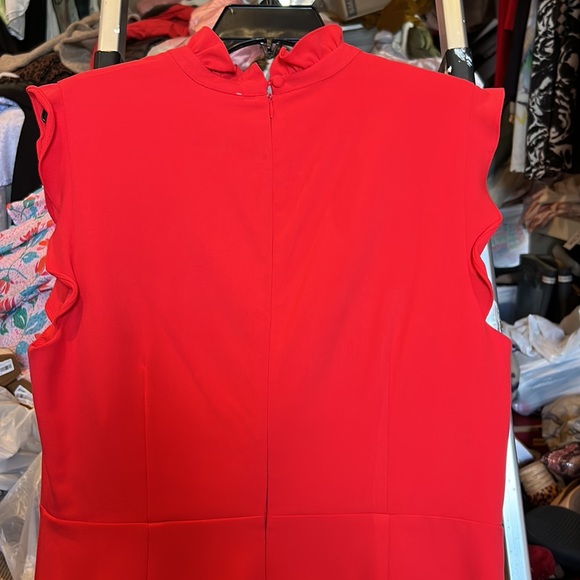 NWT JULIE BROWN NYC big apple red mini dress size 12 - Picture 5 of 9